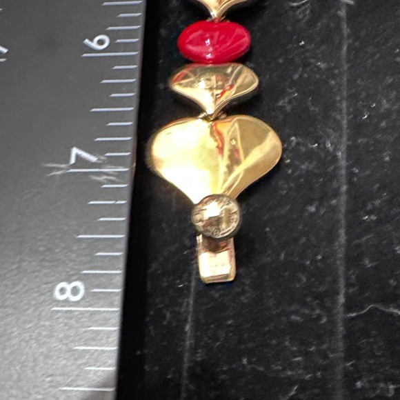 Authentic Louis Vuitton Heart Gold Plated Bracelet - Picture 4 of 7